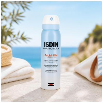 Isdin Fotoprotector Brume Visage Haute Protection SPF50 100 ml