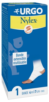 Urgo Nylex Bande Extensible Réutilisable 3,5 m x 8 cm