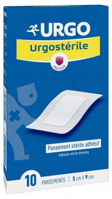 Pansement Adhésif Stérile Urgo Urgostérile 5 x 9 cm - Lot de 10