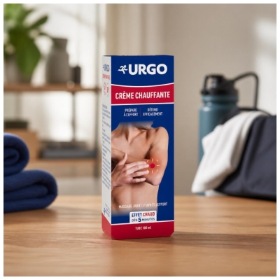 Urgo Crème Chauffante Massage Avant et Après l'Effort 100 ml