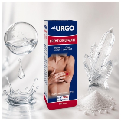 Urgo Crème Chauffante Massage Avant et Après l'Effort 100 ml