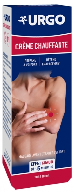 Urgo Crème Chauffante Massage Avant et Après l'Effort 100 ml