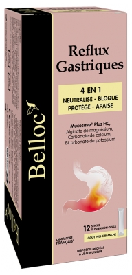 Belloc Reflux Gastriques 4en1 12 Unités