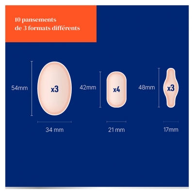 Urgo Ampoules Protect Talons, Doigt & Orteils 10 Pansements