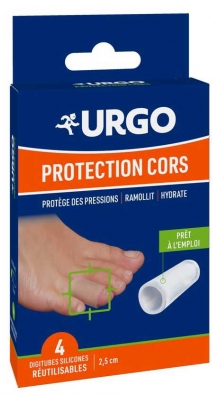 Urgo Protection Cors 4 Digitubes Réutilisables Pré-Découpés
