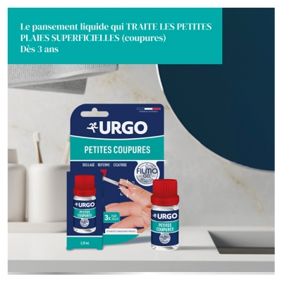 Urgo Filmogel Soulage Referme Cicatrise Petites Coupures 3,25 ml