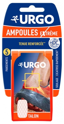Urgo Ampoules Extrême 5 Pansements 6,8 x 4,2 cm