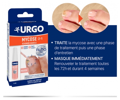 Urgo Filmogel Mycose 2en1 4 ML