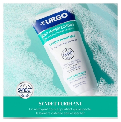 Urgo Anti-Imperfections Syndet Purifiant Peaux Grasses à Tendance Acnéique 200 ml