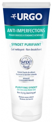 Urgo Anti-Imperfections Syndet Purifiant Peaux Grasses à Tendance Acnéique 200 ml