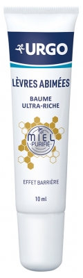 Urgo Lèvres Abîmées Baume Ultra-Riche Effet Barrière 10 ml