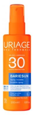 Uriage Bariésun Spray Invisible Haute Protection Peaux Sensibles SPF30 200 ml