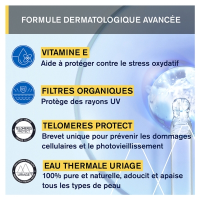 Uriage Bariésun Crème Hydratante Spf50+ Non Parfumée