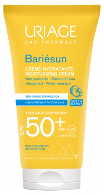 Uriage Bariésun Crème Hydratante Spf50+ Non Parfumée