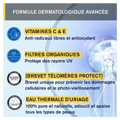 Uriage Bariésun Fluide Anti-Taches Très Haute Protection Peaux Sensibles SPF50+ 40 ml