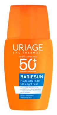 Uriage Bariésun Fluide Ultra-Léger Très Haute Protection Peaux Sensibles SPF50+ 30 ml