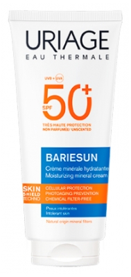 Uriage Bariésun Crème Minérale Très Haute Protection Peaux Intolérantes SPF50+ 100 ml