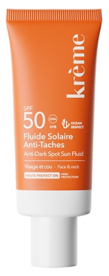 Krème Fluide Solaire Anti-Taches Visage et Cou 40 ml