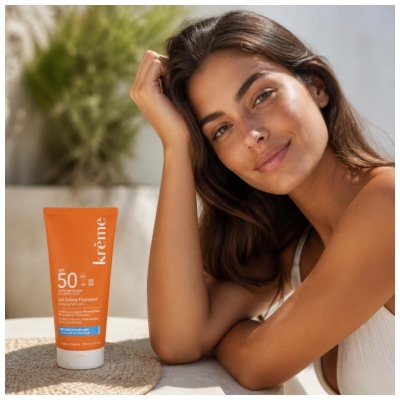 Krème Lait Solaire Hydratant Peaux Sèches et Sensibles SPF50 175 ml