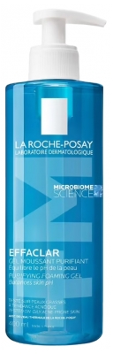 La Roche-Posay Effaclar Gel Moussant Purifiant Peaux Grasses à Tendance Acnéique 400 ml