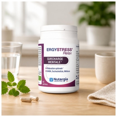 Nutergia Ergystress Relax Surcharge Mentale 60 Gélules