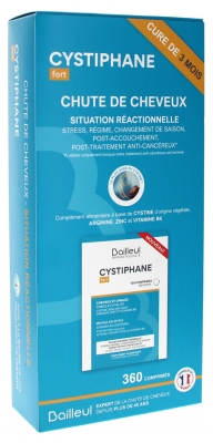 Bailleul-Biorga Cystiphane Fort Cure 3 Mois 360 comprimés