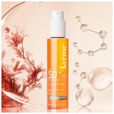 Krème Eau Solaire Fraîche Peaux Sensibles SPF50 150 ml