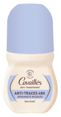 Cavaillès Anti-Traces 48H Anti-Transpirant Roll-On 50 ml