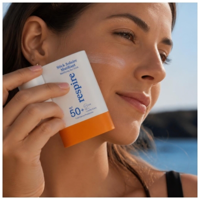Respire Stick Solaire Anti-Taches SPF50+ 15 Grammes
