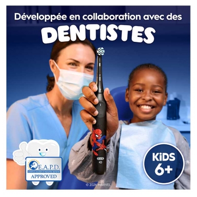 Oral-B iO Kids Marvel Spiderman Brosse À Dents Rechargeable Électrique 6 Ans et +