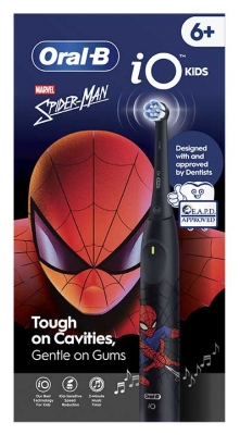 Oral-B iO Kids Marvel Spiderman Brosse À Dents Rechargeable Électrique 6 Ans et +