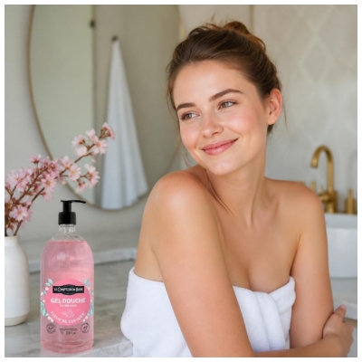 Le Comptoir du Bain Gel Douche Fleur de Cerisier 1 L