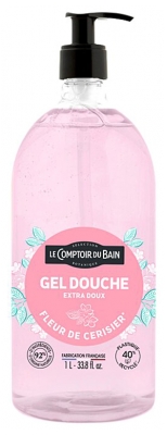 Le Comptoir du Bain Gel Douche Fleur de Cerisier 1 L
