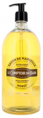 Le Comptoir du Bain Savon de Marseille au Monoï 1 Litre