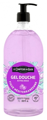 Le Comptoir du Bain Gel Douche Figue Méditerranéenne 1 L