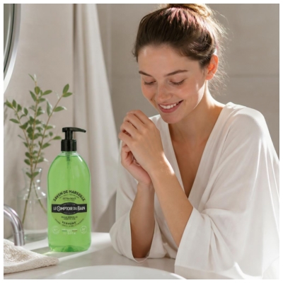 Le Comptoir du Bain Savon de Marseille Verveine Extra Doux 1 l