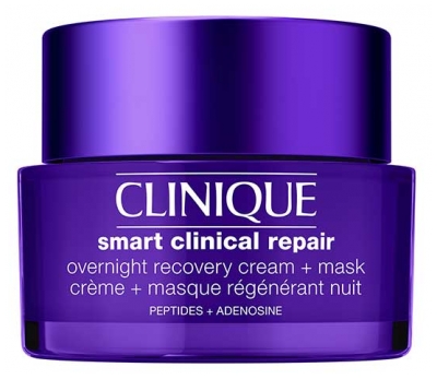 Clinique Smart Clinical Repair Crème + Masque Régénérant Nuit Toutes Peaux 50 ml