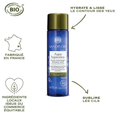 Sanoflore Aqua Hypnotica Aqua Lissante Défatigante Bio 75 ml