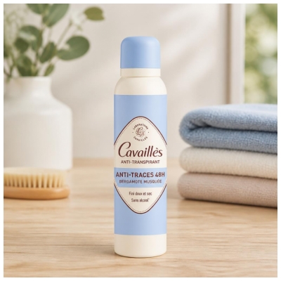 Cavaillès Anti-Traces 48H Anti-Transpirant Spray 150 ml