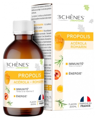 Les 3 Chênes Propolis Sirop Acérola Romarin 200 ml