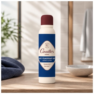Cavaillès Homme Anti-Transpirant Spray 48H 150 ml