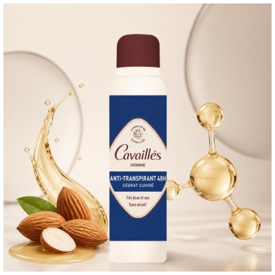 Cavaillès Homme Anti-Transpirant Spray 48H 150 ml