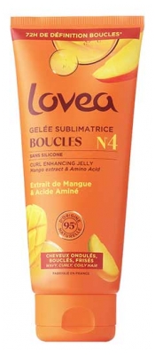 Lovea Gelée Sublimatrice Boucles Cheveux Ondulés Bouclés Frisés 200 ml