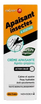 Novodex Expert Apaisant Insectes & Végétaux Crème Apaisante Après-Piqûres Dès 3 Ans 30 ml