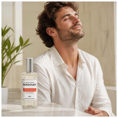 Berdoues Eau de Cologne Orange Basilic Flacon 125 ml