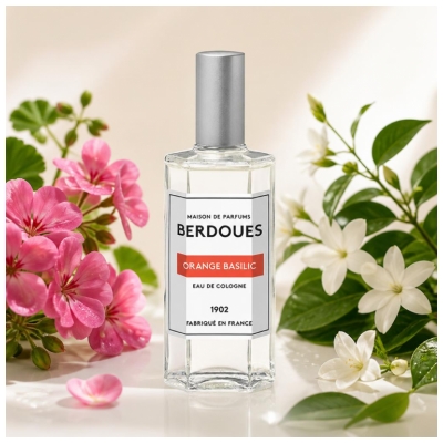 Berdoues Eau de Cologne Orange Basilic Flacon 125 ml