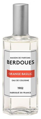 Berdoues Eau de Cologne Orange Basilic Flacon 125 ml