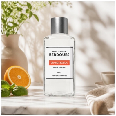 Berdoues Eau de Cologne Orange Basilic Flacon 245 ml