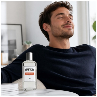 Berdoues Eau de Cologne Orange Basilic Flacon 245 ml