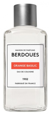 Berdoues Eau de Cologne Orange Basilic Flacon 245 ml